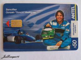 TC 369a HOMENAJE A GONZALO "GONCHI" RODRIGUEZ - 1971-1999  - HOMMAGE - TRIBUTE - AUTOMOVILISMO - Uruguay