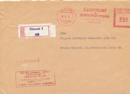 I3993 - Czechoslovakia (1967) Chocen 1: Cross Breeding And Seed Production Company; National Corporation - Légumes