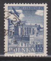 Pologne N° PA 38 ° Tourisme : Varsovie - 1954 - Gebruikt