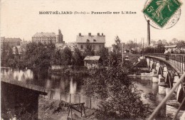 25 Montbeliard Passerelle Sue L'Allan Animée - Montbéliard