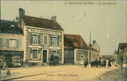 77 LE CHATELET EN BRIE / Le Coin Musard / CARTE COULEUR GLACEE - Le Chatelet En Brie