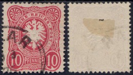 DR Nr. 33 A I Plattenfehler "Horn Im Wertschild" Mi.€ 15,- - Used Stamps
