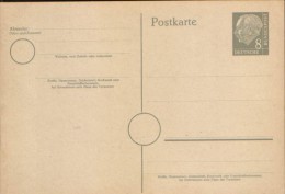 Germany/Republic-Postal Stationery Postcard,unused 1955/56- P25,8 Pf Grau -  2/scans - Cartes Postales - Neuves