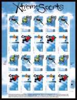 USA 1999 Xtreme Sports Sheets Of 20 $6.60 MNH  SC 3321-3324sp YV BF-2912-2914 MI SH3144-47 SG MS3627-30 - Sheets