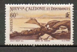 N CALEDONIE  60c Jaune Brun 1948 N°263 - Oblitérés