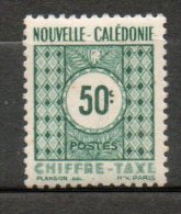 N CALEDONIE  Taxe 50c Vert 1948 N°41 - Impuestos