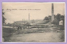 88 - CHATEL --  Canal De L'Est - Le Port Et La Briquerie - Chatel Sur Moselle