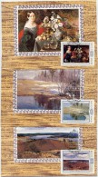 RUSSIA 1983 BelarussiaN Paintings Set On 5 Maxicards.  Michel 5314-18 - Cartes Maximum