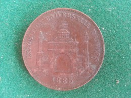 Exposition Universelle D'Anvers, 1885 (L. Wiener), 10 Gram (medailles0200) - Altri & Non Classificati