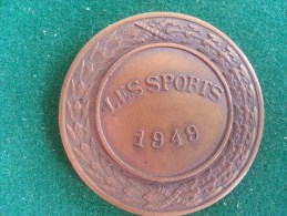 Les Sports, 1949, 28 Gram (medailles0206) - Andere & Zonder Classificatie