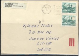 HUNGARY Magyar Brief Postal History Envelope HU 013 Transportation Cars Special Cancellation - Briefe U. Dokumente