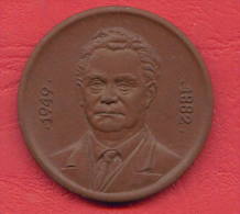 M98 / Georgi Dimitrov BULGARIA Communist International DER HELD VON LEIPZIG Medal Medaille Medaille Deutschland Germany - Sonstige & Ohne Zuordnung