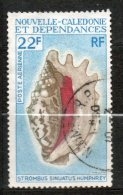 N CALEDONIE 22f Bleu Brun Carmin 1970-71 N°113 - Oblitérés