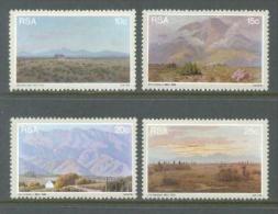 1978 SOUTH AFRICA J. E. VOLSCHENK PAINTINGS - MOUNTAINS MICHEL: 542-545 MNH ** - Nuovi