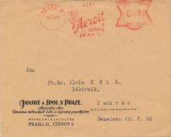 I3928 - Czechoslovakia (1934) Praha 6: AEROIL Autooil - Aardolie