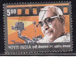 India Used 2006, AV Meiyappan, AVM Film Maker & Director, Cinema, Camera, Film Roll, - Gebruikt