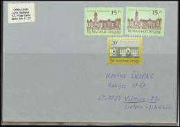 HUNGARY Magyar Brief Postal History  Envelope HU 032 Architecture - Covers & Documents