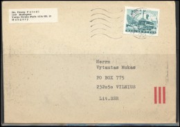 HUNGARY Magyar Brief Postal History  Envelope HU 039 Transportation Cars - Brieven En Documenten