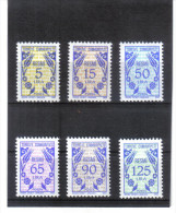 GUT311  TÜRKEI 1983  DIENSTMARKEN  MICHL  169/74  ** - Nuevos