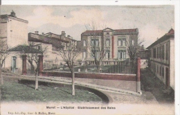 MURET L'HOPITAL ETABLISSEMENT DES BAINS 1908 - Muret