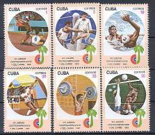 CUBA 2377/82 Jeux D´Amérique Centrale Et Des Caraïbes - Wasserball