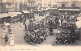 Dieppe    76     Marché Aux Fleurs - Dieppe