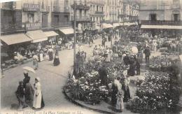 Dieppe    76     Place Nationale  Marché Aux Fleurs - Dieppe