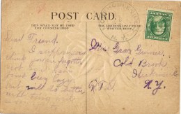 8887. Postal MOREHOUSEVILLE (N.Y.) 1910 - Lettres & Documents