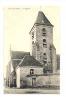 Cp, 77, Villecerf, L'Eglise, écrite 1918 - Other & Unclassified