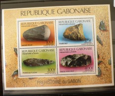 GABON, PREHISTOIRE Du GABON,  Yvert Bf 61 MNH. ** - Prehistoria