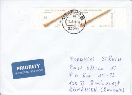 GERMANY 2014 : MUSIC, EUROPA C.E.P.T. On Cover Circulated To ROMANIA - Envoi Enregistre! Registered Shipping! - 2014