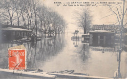 PARIS - LA GRANDE CRUE DE LA SEINE 1910 - LA PORTE DE LA GARE 13EME - Distretto: 13