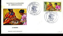 FDC Nouvelle Calédonie : Tourisme  "Le Bougna" - Nouméa 5 Avril 1975 - FDC