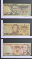 POLAND        3 BANKNOTE  - 2 Scans (Nº06947) - Polonia