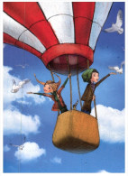 (416) Cartoon Hot Air Balloon - Belarus - Globos