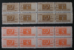 STAMPS Italia Repubblica PACCHI POSTALI Con Errore Di Dentellatura Del 3 Lire. MNH - Pacchi Postali