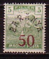 HONGRIE / BARANYA - 1919 - Timbres De Hongrie Surcharge " Baranya 50 " - 50/5 Fi * MH - Mi 53 - Baranya