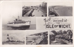 CPA ISLE OF WIGHT- PANORAMA, PROMENADE, LIGHTHOUSE, STREET, SHIP - Altri & Non Classificati