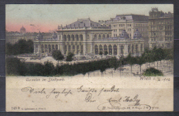 Austria Postcard Wien Cursalon Im Stadtpark , Posted 1902 , Quality See Scan - Vienna Center