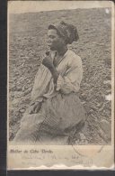 Cabo Verde -  Mulher Do Cabo Verde - Fumando O Cachimbo ... - Cap Vert