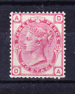 1873/80  SG 144 * Queen Victoria 3 D. Rose Platte 12 - Ongebruikt