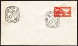 Yugoslavia 1960,Cover W./ Special Postmark "15th Yugoslav Championship In Skiing,Kranjska Gora", Ref.bbzg - Storia Postale