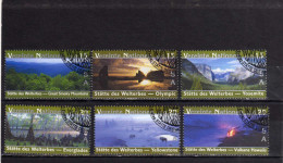 UNITED NATIONS AUSTRIA VIENNA WIEN - ONU - UN - UNO 2003 WORLD HERITAGE PARKS USA PATRIMONIO MONDIALE UMANITA´ USED - Used Stamps