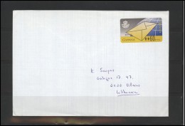 SPAIN Brief Postal History Envelope ES 007 ATM Automatic Stamps - Briefe U. Dokumente