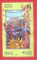 ITALIA REPUBBLICA USATO - 2013 - Folclore Italiano - Carnevale Termitano - € 0,70 - S. 3377 - 2011-20: Gebraucht