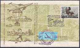 Yugoslavia 1960, Illustrated Airmail Cover W./ Special Postmark "Philatelic Exibition In Maribor", Ref.bbzg - Cartas & Documentos