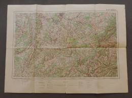 Carte De France Et Des Frontières - Numéro 27 - Nancy - Kaarten & Atlas