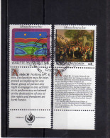 UNITED NATIONS AUSTRIA VIENNA WIEN - ONU - UN - UNO 1993 HUMAN RIGHTS DIRITTI DELL´UOMO USED - Usados