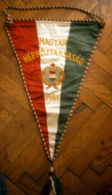 SWIMMING Sport - HUNGARY / MAGYAR Nepkoztarsasag 1961.  Embroidered FLAG / PENNANT - Nuoto