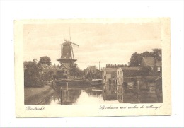 DORDRECHT - Spuihaven Met Molen De Maagd - Moulin (Y253)RT1- ! Sporen Van Slijtage Aan De Boven-en Onderrand, Zie Scan - Dordrecht